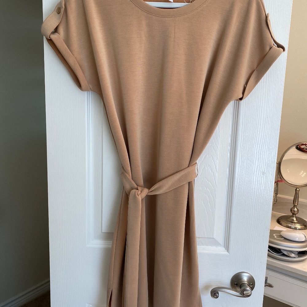 Tan Chinese Laundry Dress